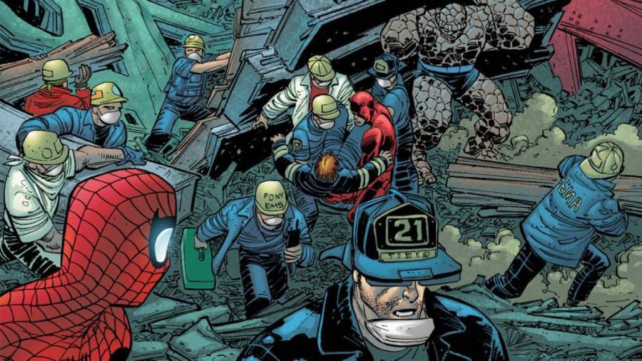 Marvel Comics homenajeó a los caídos por el 9-11