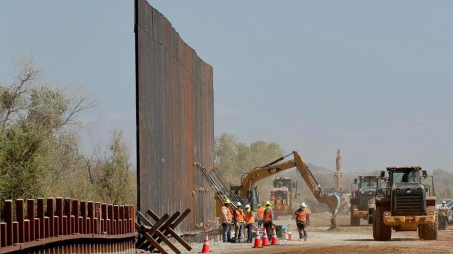 Destina EUA mil 375 mdd para el muro fronterizo
