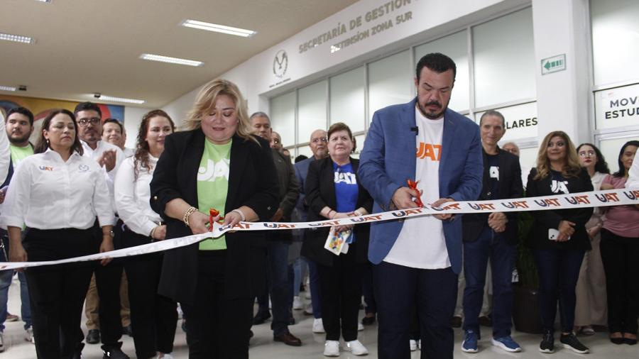 Inaugura UAT en Tampico nueva oficina de servicios escolares