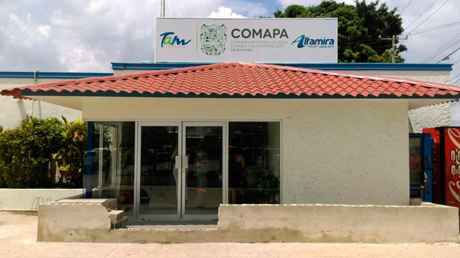 Sufre COMAPA Altamira intento de robo