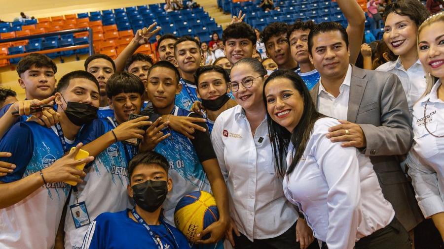 Inauguran "Encuentro de Juegos Estatales" de estudiantes de bachillerato 