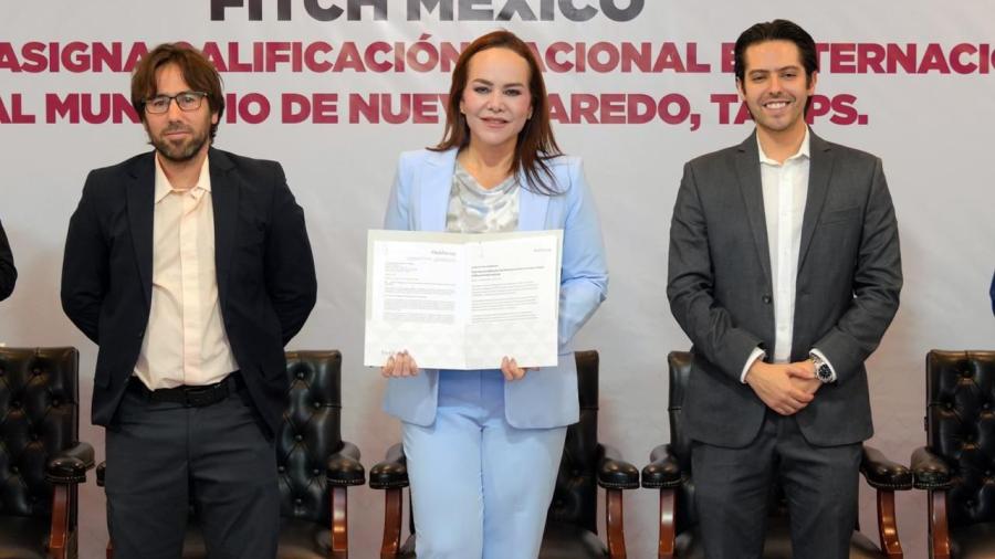 Contin&uacute;a Carmen Lilia Canturosas consolidando a Nuevo Laredo como referente de finanzas sanas