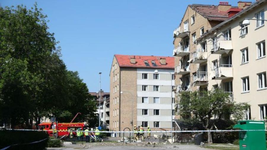 Al menos 20 heridos tras explosión en complejo habitacional del sur de Suecia