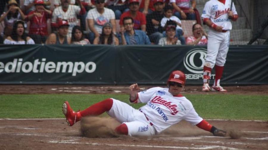 Diablos Rojos se impone 3-1 a Leones de Yucatán 