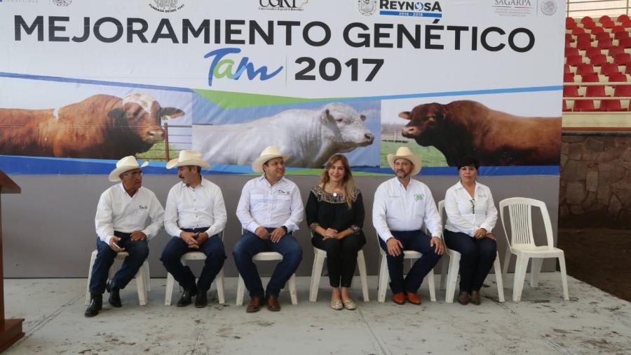 Asisten ganaderos a 'Programa de Mejoramiento Genético Tam 2017'