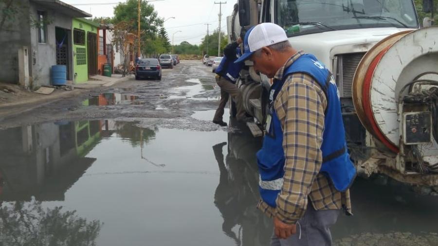 Grasas saturan línea de drenaje en San Marcos