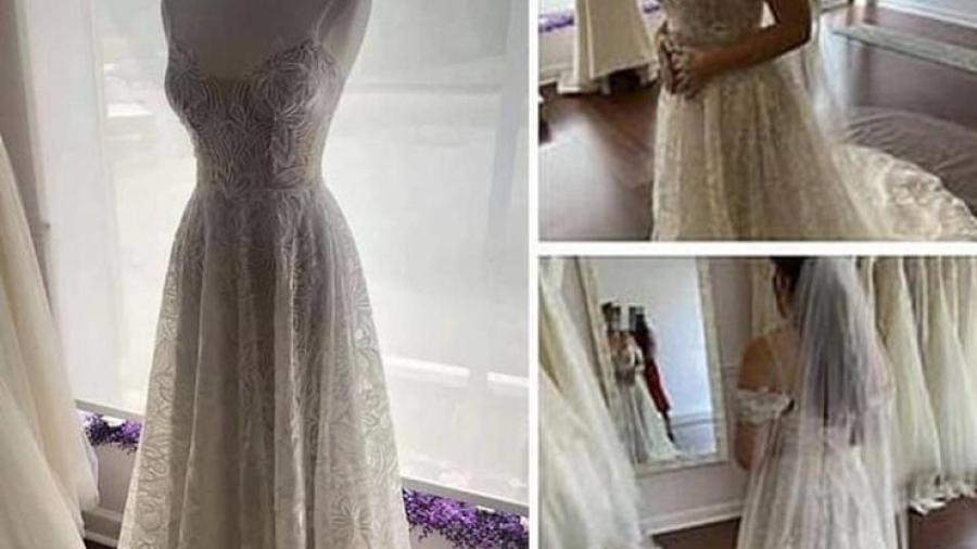 Mujer compra vestido de novia luego de qué le dieran anillo promesa