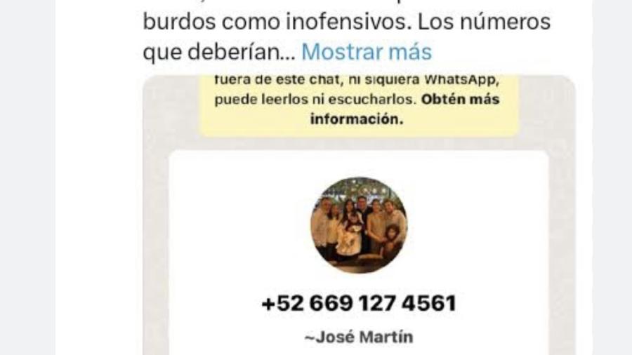 Filtran teléfono de Claudia Sheinbaum