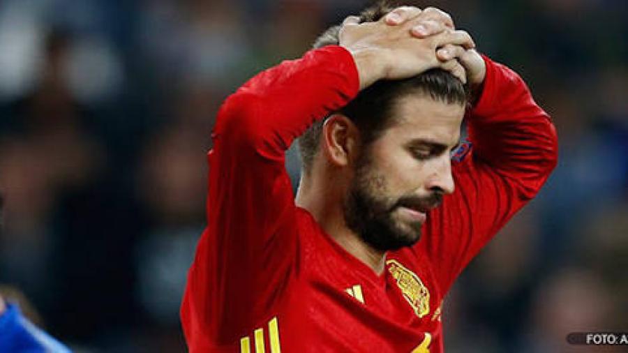 Gerard Piqué se retira de la Selcción Española