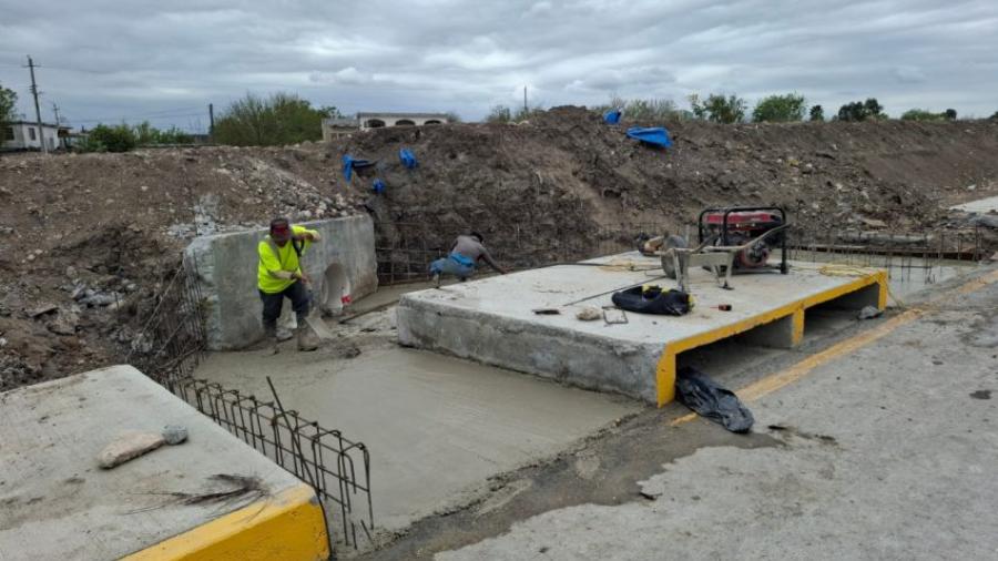 Gobierno de Américo fortalece a Reynosa con infraestructura hidráulica y vial