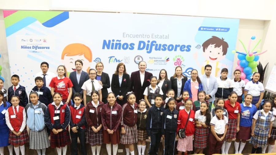 Realiza DIF  Encuentro Estatal de Niños Difusores 2018