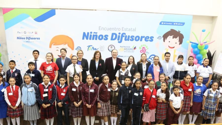 Realiza DIF  Encuentro Estatal de Ni&ntilde;os Difusores 2018