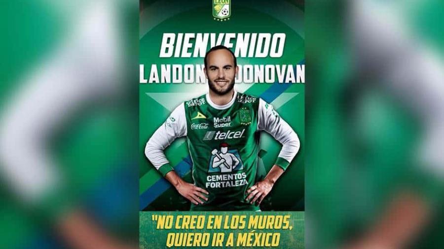 León anuncia entrada libre para presentar a Landon Donovan