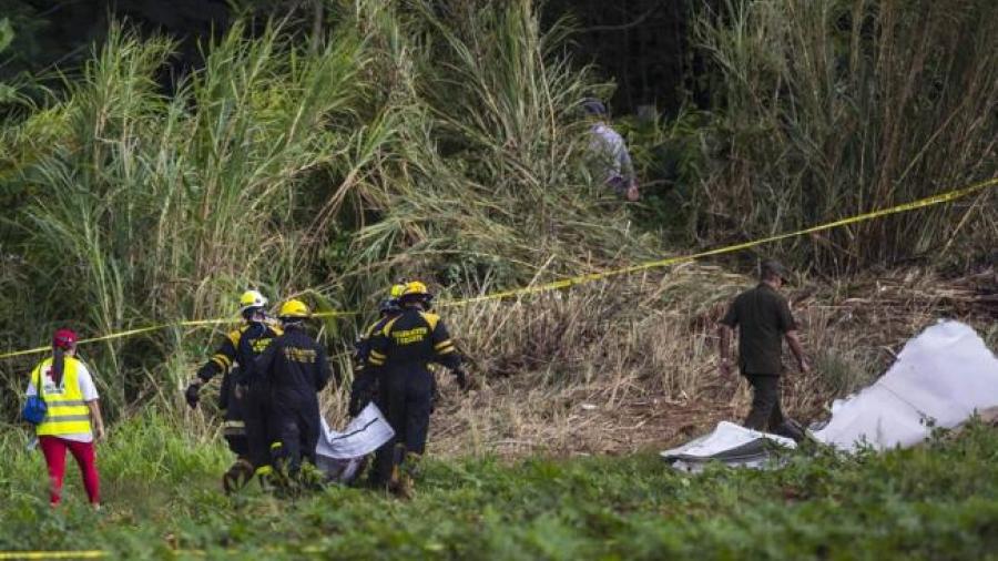 Inicia identificación de víctimas de accidente de avión en Cuba