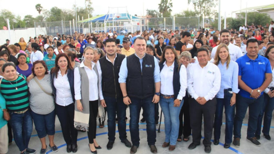 Inaugura Sebien Parque de Bienestar en Matamoros