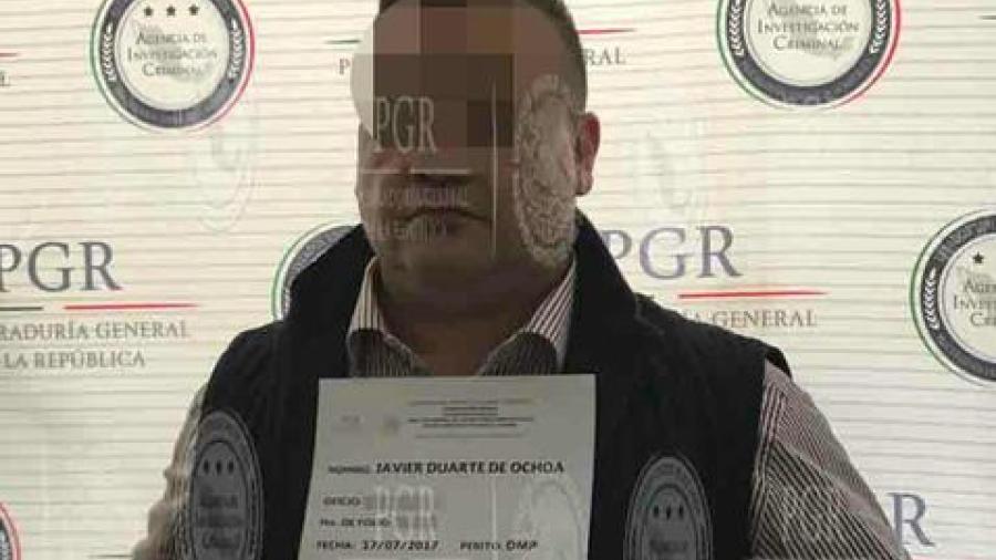 Vinculan a proceso a Javier Duarte