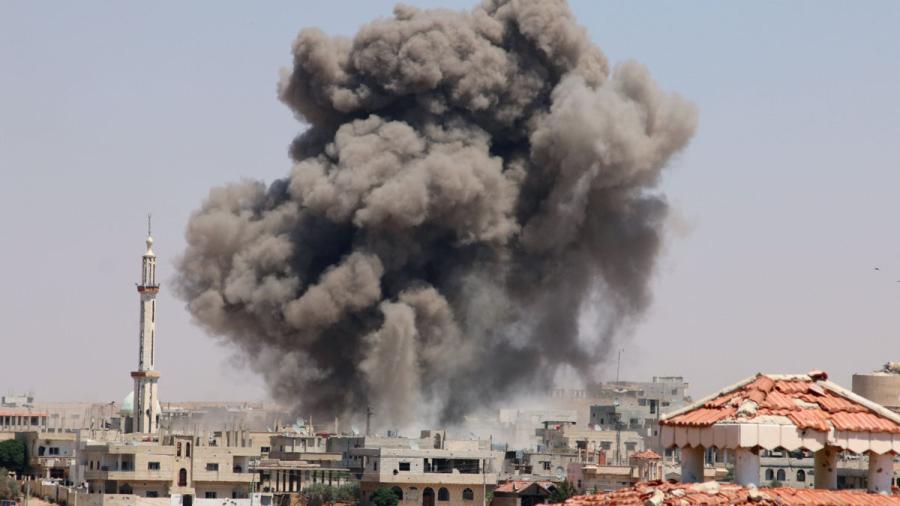 Prisión controlada por EI en Siria es bombardeada por EU