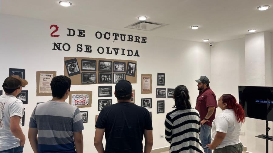 Invitan a exposición fotográfica sobre movimiento estudiantil de Tlatelolco en Infoteca Municipal de Nuevo Laredo