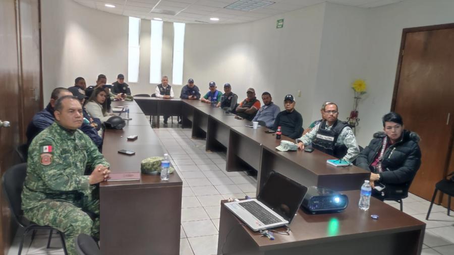Sostiene PC Tamaulipas reunión en zona cañera por inicio de temporada invernal