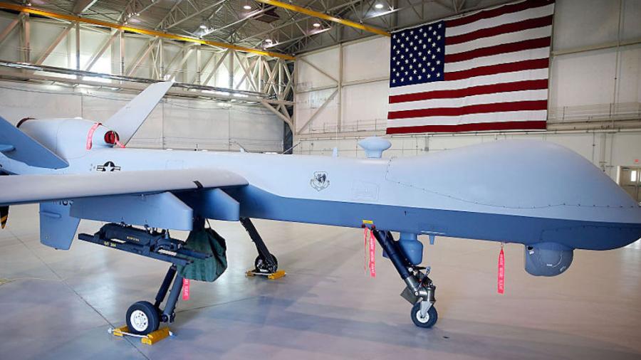 Avión caza de Rusia chocó contra dron de Estados Unidos sobre el Mar Negro