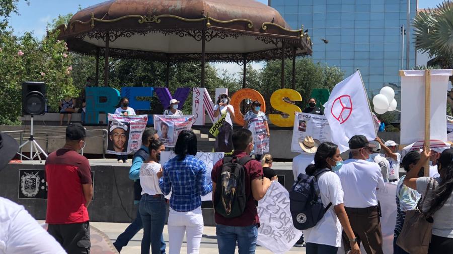 Reynosenses llevan a cabo "Marcha por la Paz"