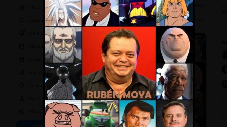 Murió de cáncer en la garganta el actor de doblaje Rubén Moya