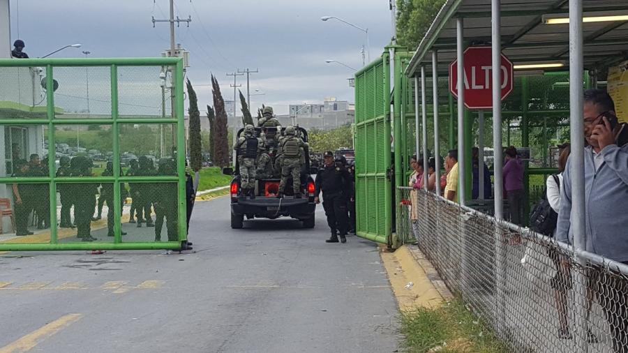 Sigue movilizaci&oacute;n en penal de Cadereyta