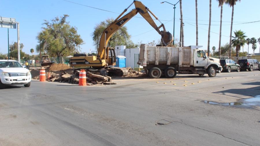 Avanza la rehabilitaci&oacute;n del colector ribere&ntilde;o