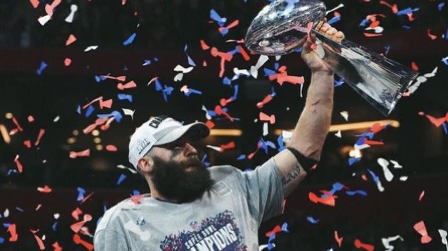 Julian Edelman, nombrado el Jugador Más Valioso del Super Bowl III 