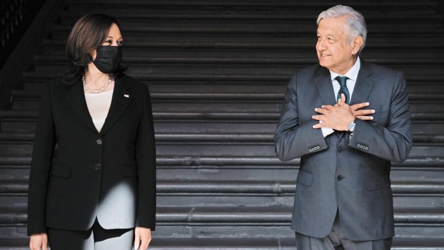 Sostendrá AMLO llamada telefónica con Kamala Harris 