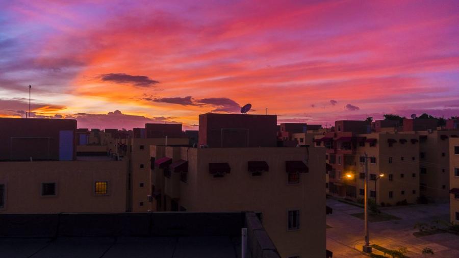 El atardecer antes de Irma