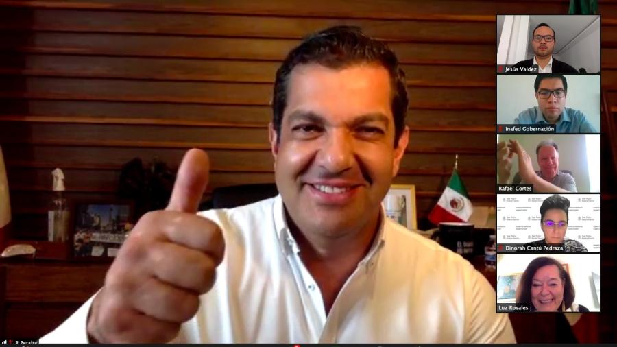 Por austeridad Ricardo Peralta sale de Gobernación