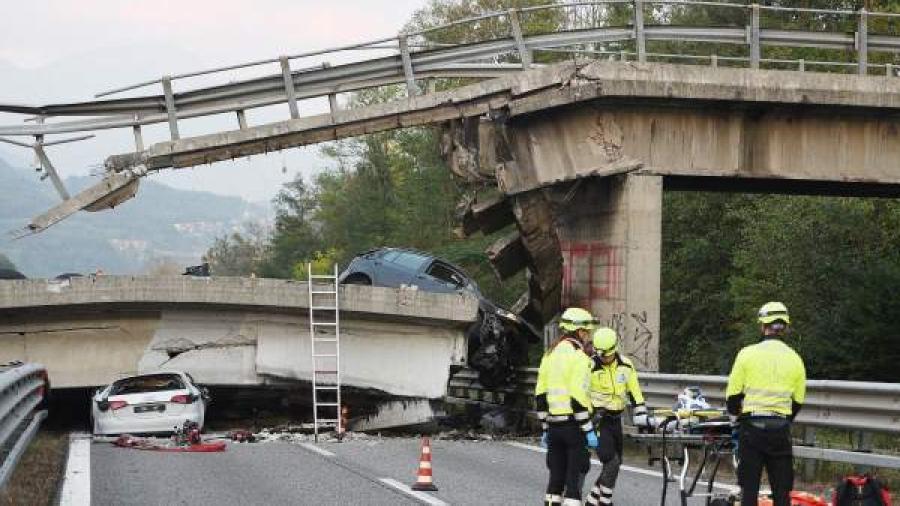 Procuraduría francesa abre investigación sobre puente caído en Italia