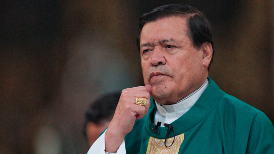Norberto Rivera pide renovar la fe ante el incremento del miedo social