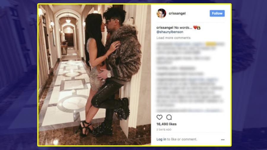 Criss Angel presume reconciliación con su ex pareja