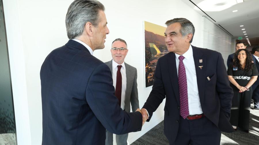 Fortalecen el gobernador Américo Villarreal y Woodside Energy acuerdos para el bienestar social
