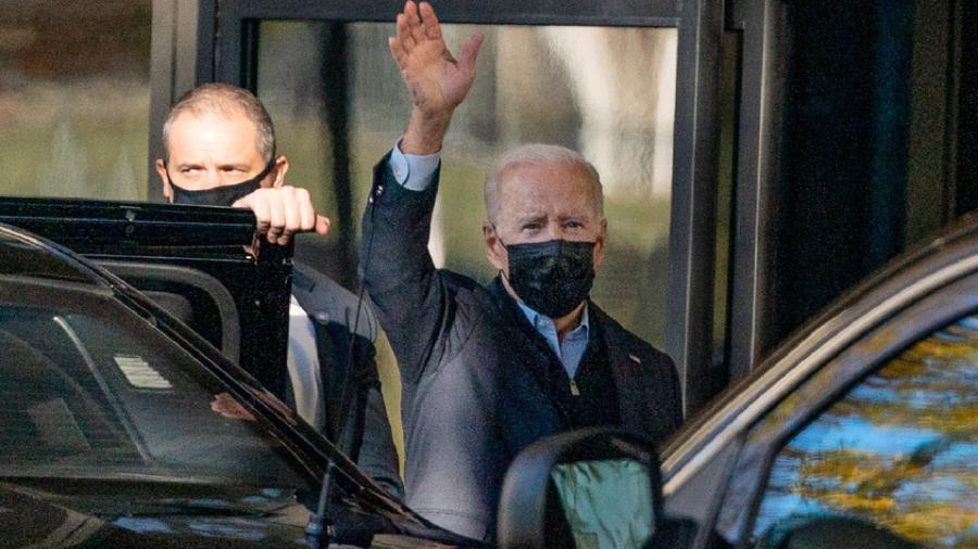 Joe Biden sale de hospital tras colonoscopia de rutina
