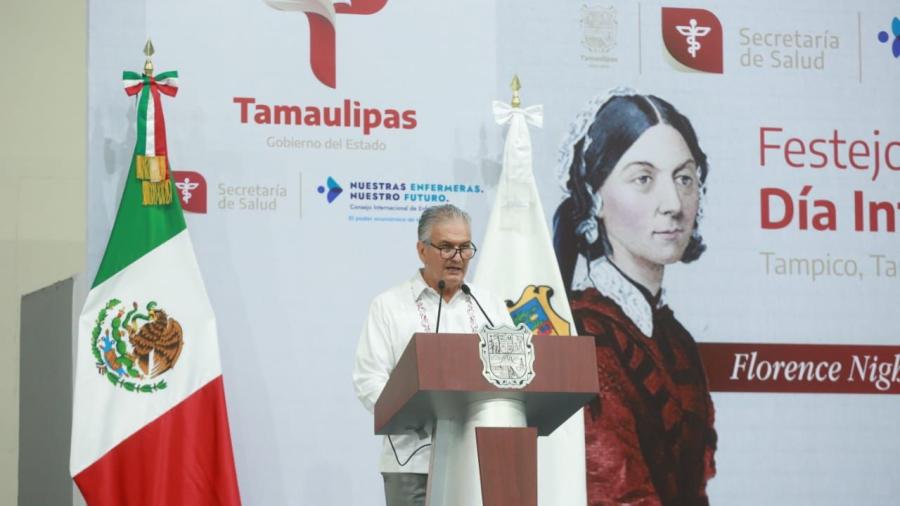 Reconoce Américo labor del personal de enfermería: es la profesión más humanista
