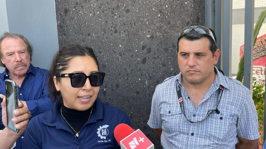 Maestros del CETIS 71 trabajan bajo protesta y denuncian acoso laboral