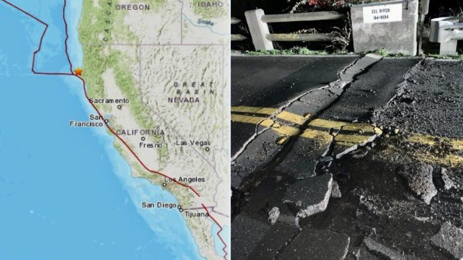 Quedan miles sin luz tras fuerte sismo en costa de California