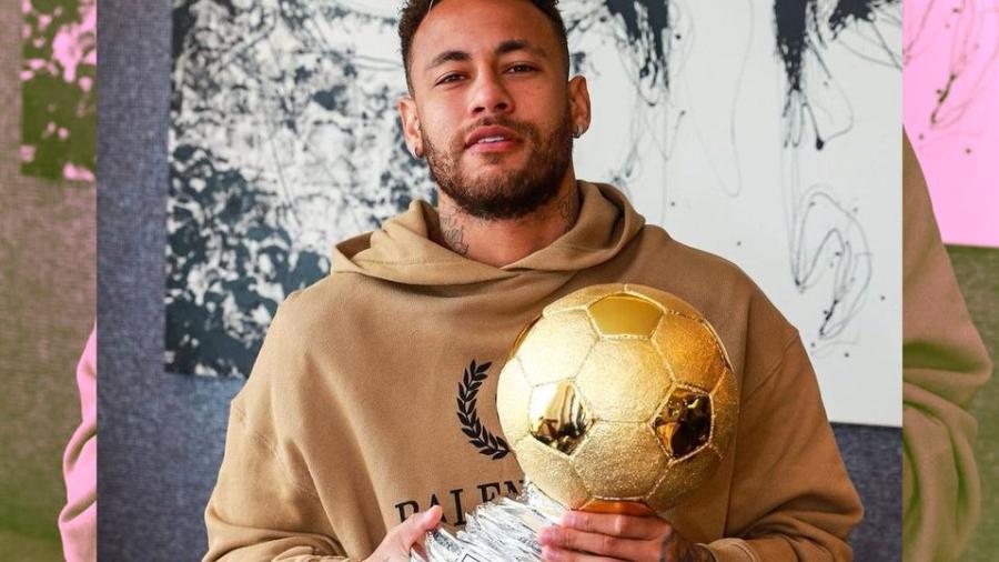 Neymar gana el Premio Golden Samba