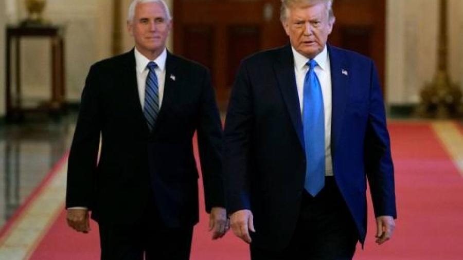 Mike Pence podría evitar elección fraudulenta, indica Trump