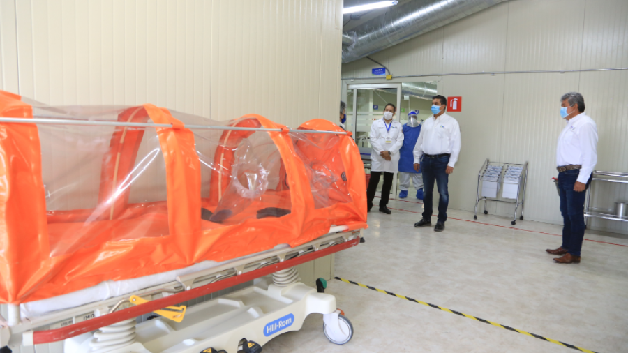 Entrega Gobernador Hospitales Temporales COVID-19 en Altamira y Victoria
