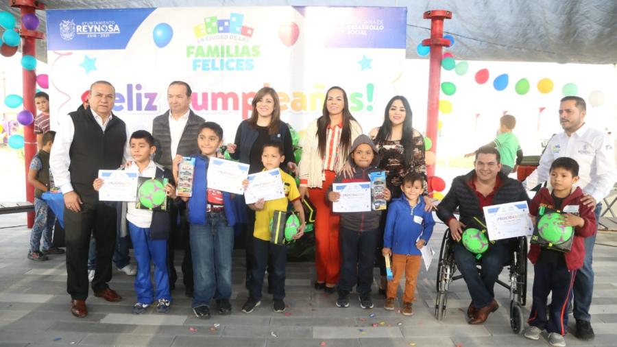 Festejó Gobierno Municipal a niños de enero