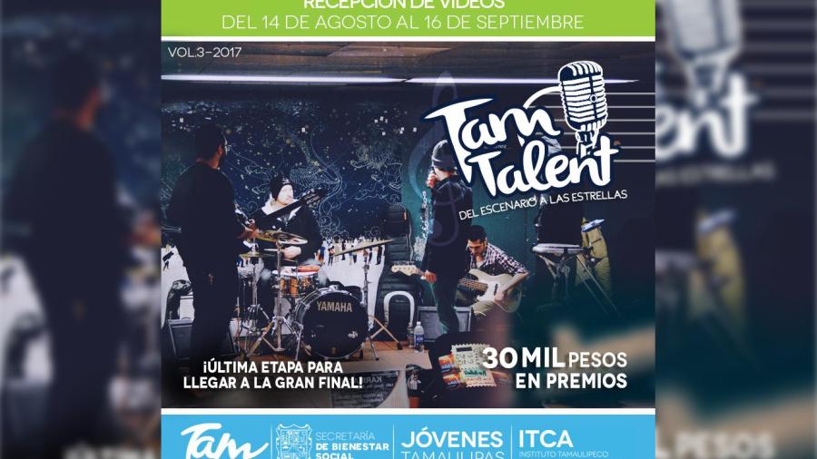 Invitan a concurso “Tam-Talent; Del Escenario a las Estrellas”