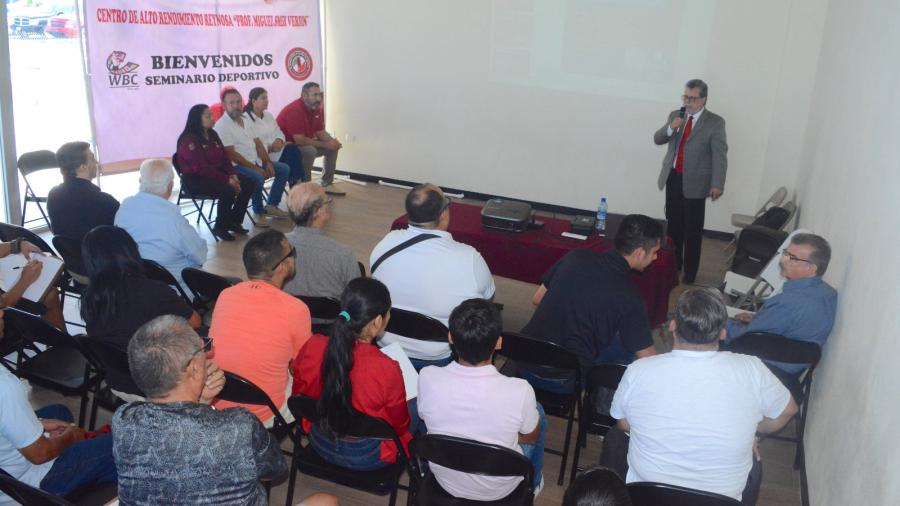El Instituto Municipal del Deporte presente en Seminario de Box