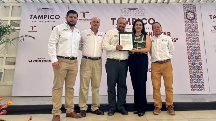 Firma Universidad Tecnológica del Mar de Tamaulipas Bicentenario convenio “Economía del Bienestar” con el Gobierno de Tampico