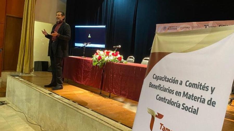 Capacita Contraloría Social a beneficiarios del PACMyC 2023