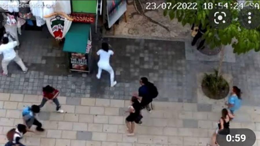 Capturan 7 hombres por balacera en Playa del Carmen 