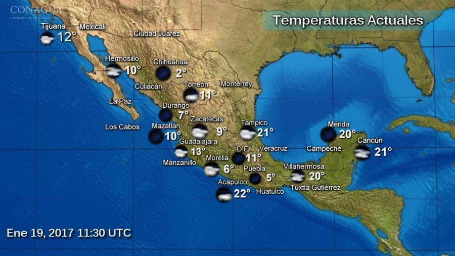 Se prevé un descenso de temperatura en gran parte del país